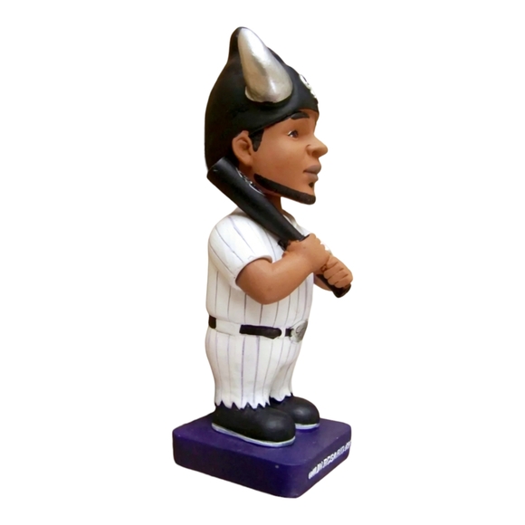 Colorado Rockies "Wilin Rosario" Gnome Baby Bull Bobblehead (2014) in Box - Picture 2 of 7